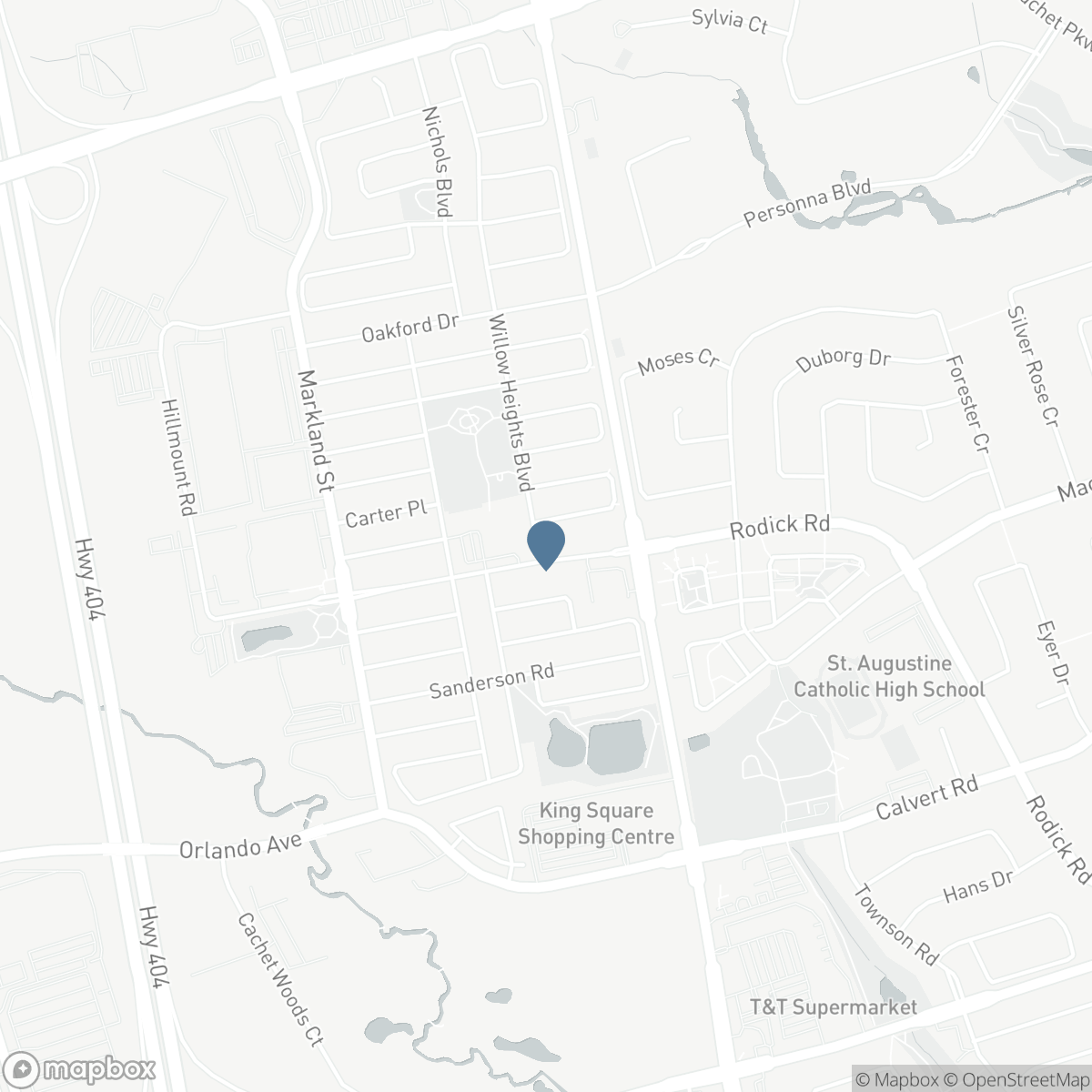 1 WILLOW HEIGHTS BOULEVARD, Markham, Ontario L6C 2K6